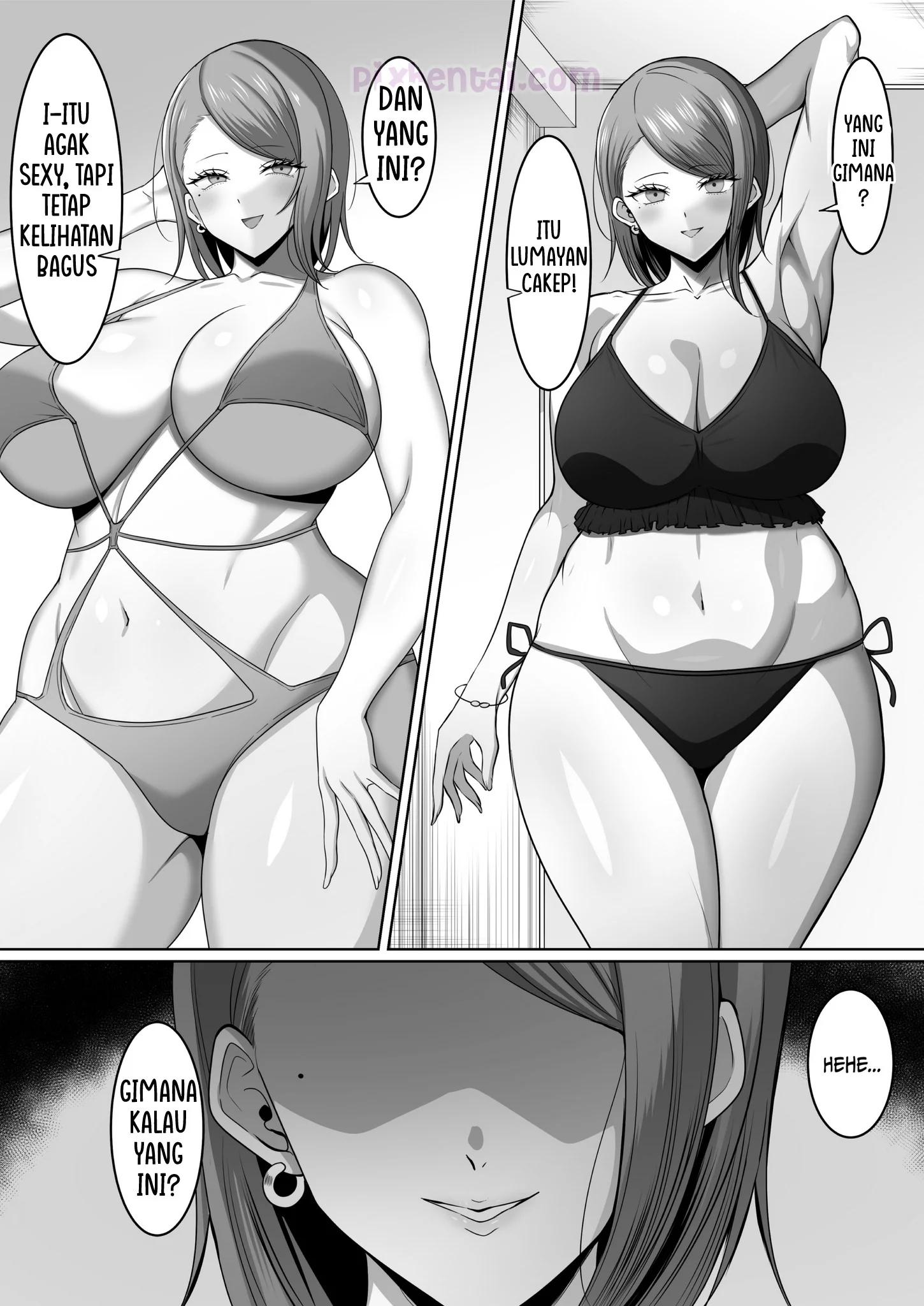Komik hentai xxx manga sex bokep Stepsisters Sexy Swimsuit Seduction 6